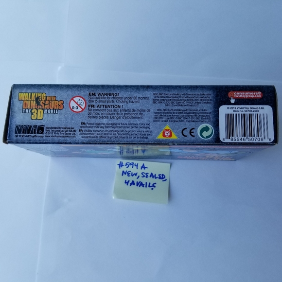 #594A 3 Mini Walking With Dinosaurs - Picture 4 of 7